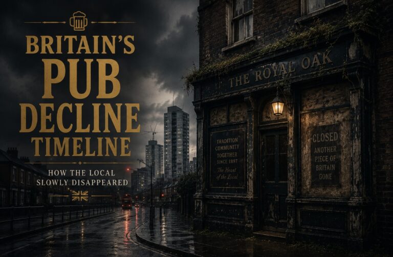 Britain’s Pub Decline Timeline: How the Local Slowly Disappeared