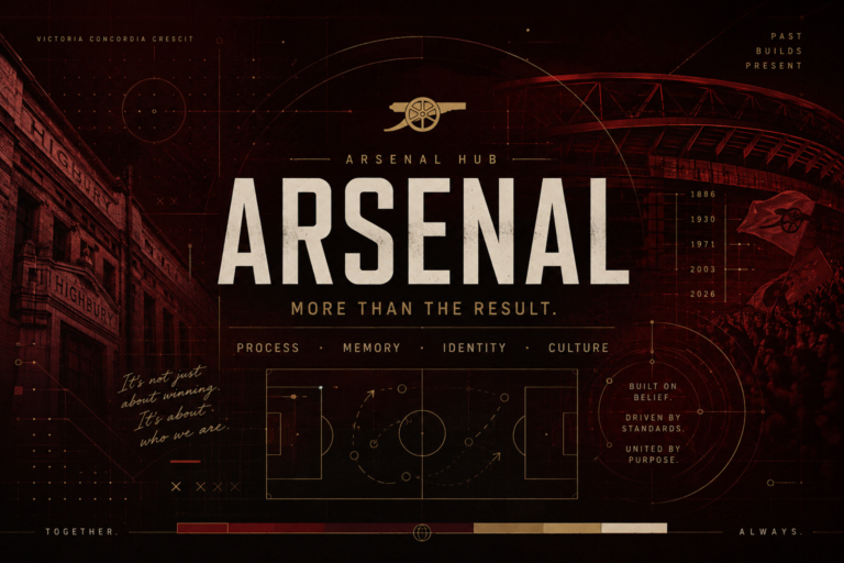Arsenal hub — exploring the club’s history, culture, identity and present