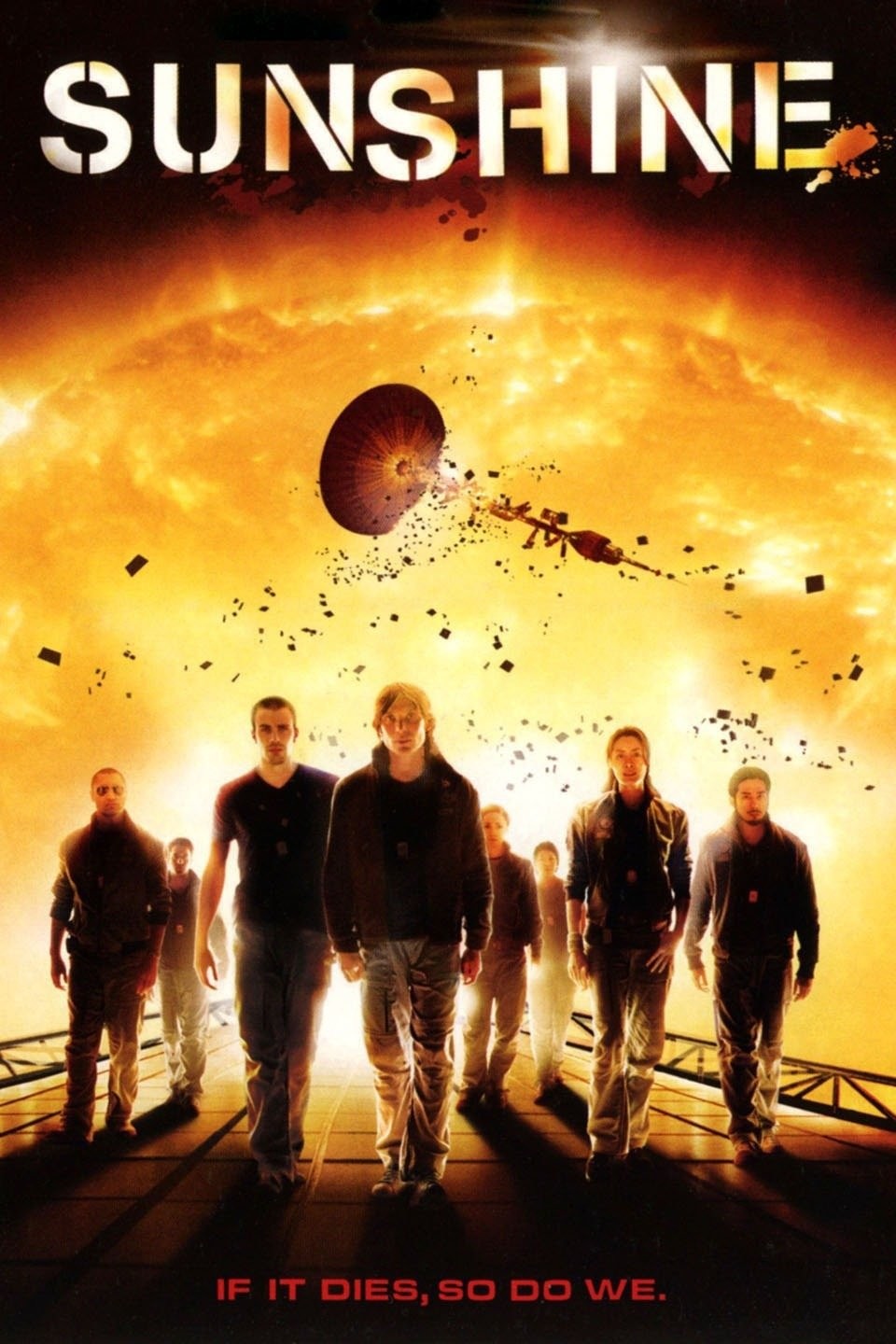Official poster for Sunshine (2007), directed by Danny Boyle