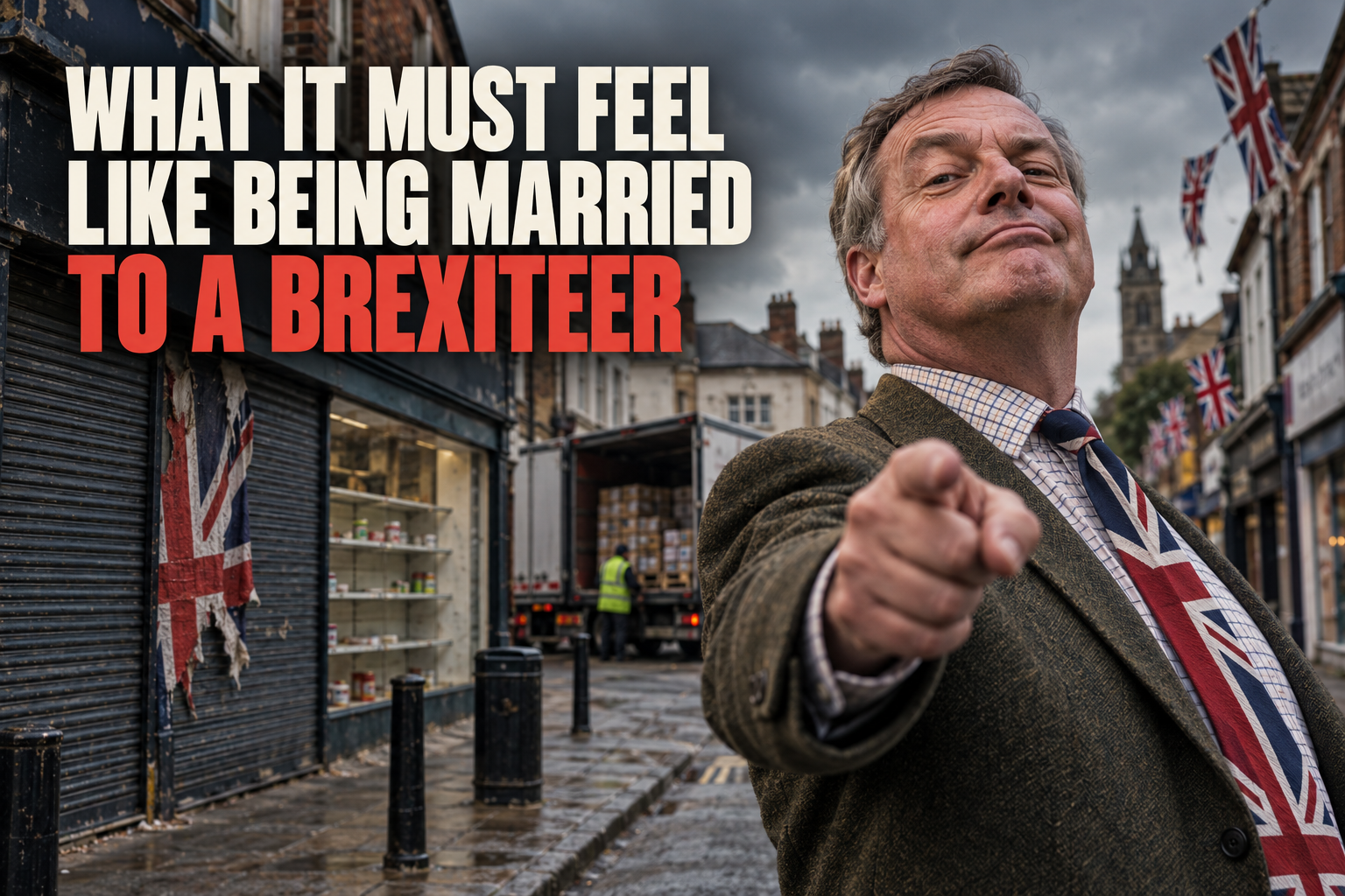 What It Must Feel Like Being Married to a Brexiteer