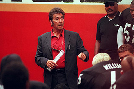 Al Pacino as Miami Sharks coach Tony D'Amato