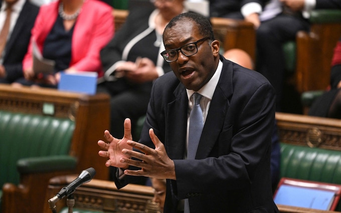 Kwasi Kwarteng delivering the Growth Plan in the House of Commons on 23 September 2022.